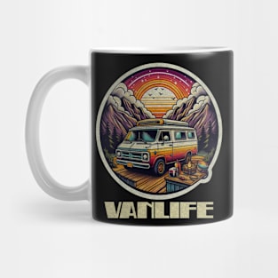 Sunset camper van Mug